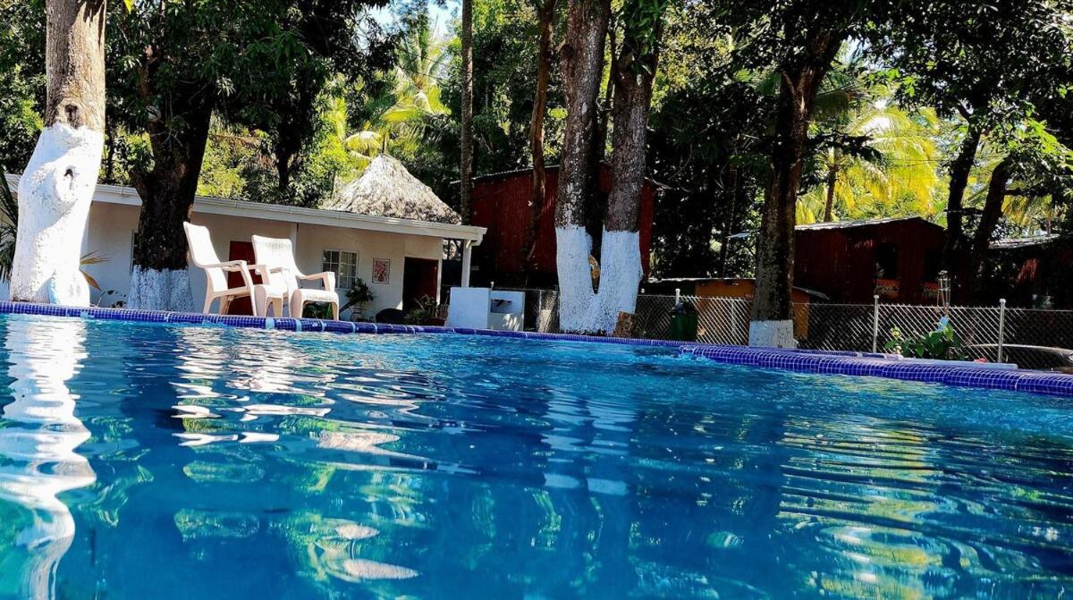 Bungalow 17 Wifi Tv Ac Sunzal Beach Surf El Sunzal Bagian luar foto